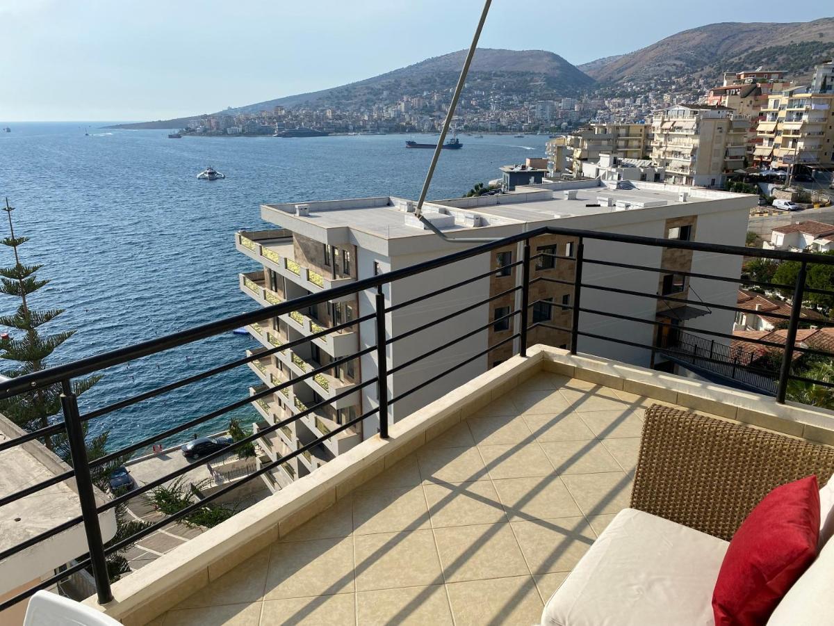 Apartment With Huge Sea View Balcony ซารานเดอ ภายนอก รูปภาพ