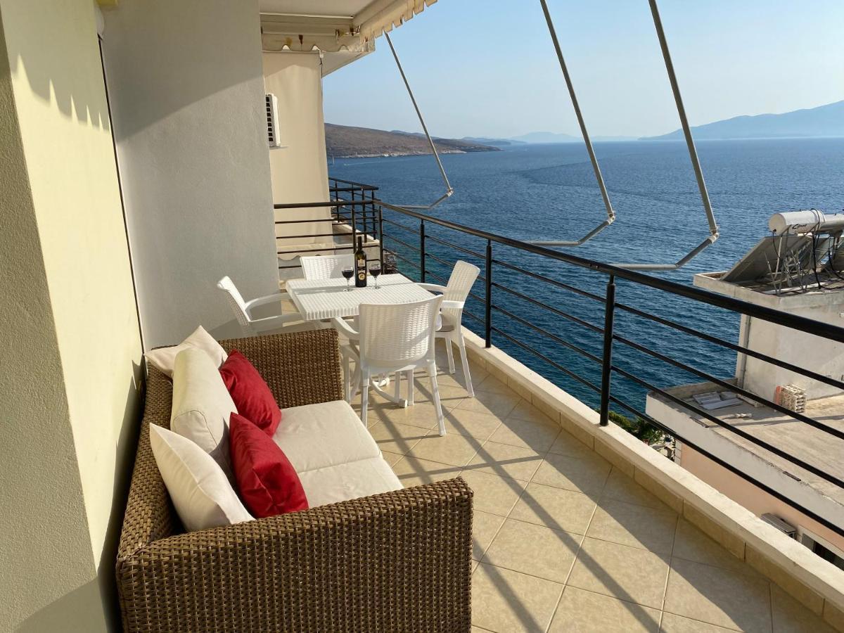 Apartment With Huge Sea View Balcony ซารานเดอ ภายนอก รูปภาพ