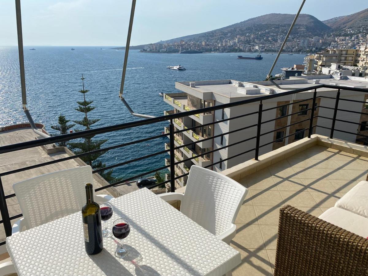Apartment With Huge Sea View Balcony ซารานเดอ ภายนอก รูปภาพ
